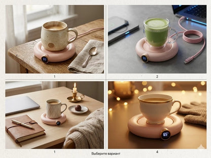 Coffee Mug Warmer Warm Coaster Smart Heating Cup Thermal Insulation Constant Tem